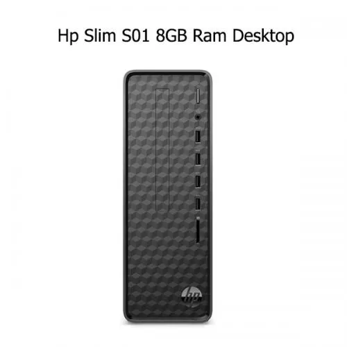  Hp Slim S01 8GB Ram Desktop price in Hyderabad, Telangana, Andhra pradesh