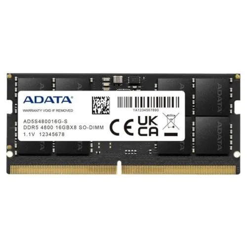 Adata 16GB DDR5 4800MHz Laptop Memory Dealers in Hyderabad, Telangana, Ameerpet