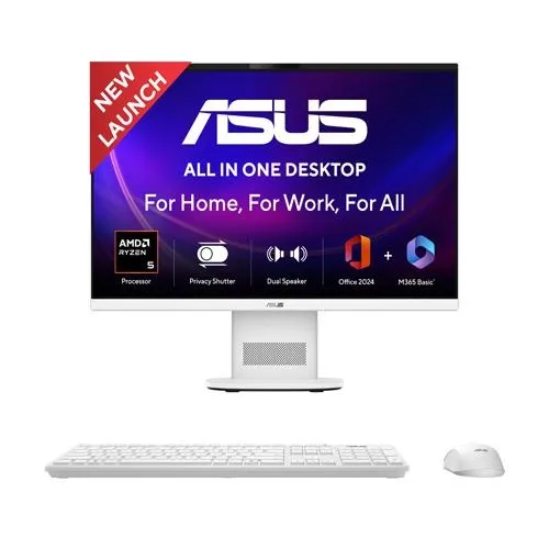 ASUS V200 AiO VM240FA Ryzen 3 8 GB LPDDR5X Desktop Dealers in Hyderabad, Telangana, Ameerpet