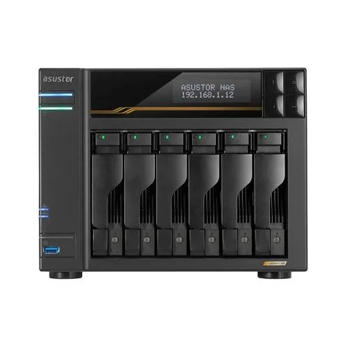 Asustor Lockerstor 6 Gen3 AS6806T NAS Storage Dealers in Hyderabad, Telangana, Ameerpet