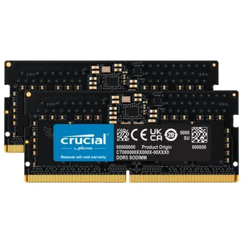Crucial 96GB Kit 48GBx2 DDR5 5600 Laptop Memory Dealers in Hyderabad, Telangana, Ameerpet