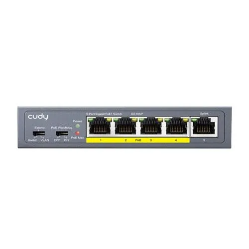 Cudy GS105P Unmanaged Switch Dealers in Hyderabad, Telangana, Ameerpet