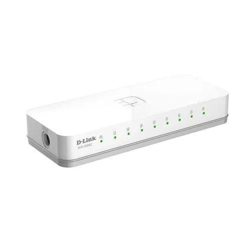 D Link DES 1008C 8 Port Unmanaged Desktop Switch Dealers in Hyderabad, Telangana, Ameerpet