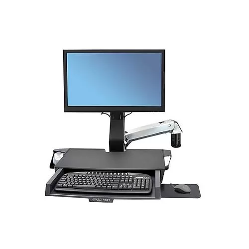 Ergotron StyleView Sit Stand Combo Arm Worksurface price in Hyderabad, Telangana, Andhra pradesh