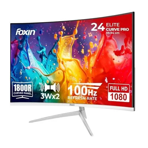 Foxtin Elite Pro 24 Inch Curved Monitor Dealers in Hyderabad, Telangana, Ameerpet
