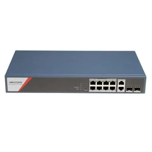 Hikvision DS 3E1512HP SI 8P2T2F 8 Port Smart PoE Switch Dealers in Hyderabad, Telangana, Ameerpet
