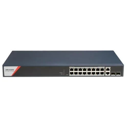 Hikvision DS 3E1520HP SI 16P2T2F 16 Port Smart PoE Switch Dealers in Hyderabad, Telangana, Ameerpet