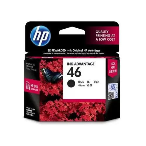 HP 46 CZ637AA Black Original Ink Cartridge price in Hyderabad, Telangana, Andhra pradesh