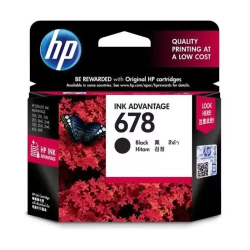 HP 678 CZ107AA Black Ink Cartridge price in Hyderabad, Telangana, Andhra pradesh