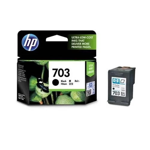 HP 703 CD887AA Black Ink Cartridge price in Hyderabad, Telangana, Andhra pradesh