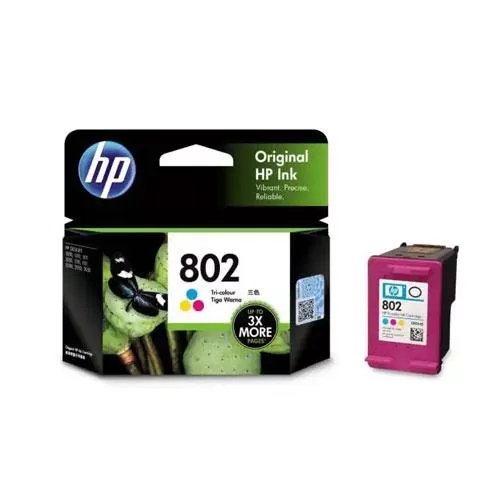 HP 802 CH564ZZ Tri color Ink Cartridge Dealers in Hyderabad, Telangana, Ameerpet