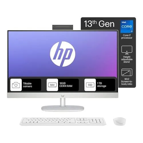 HP All in One 27 Core i5 16 GB DDR4 1TB SSD Desktop Dealers in Hyderabad, Telangana, Ameerpet
