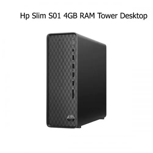 Hp Slim S01 4GB RAM Tower Desktop price in Hyderabad, Telangana, Andhra pradesh