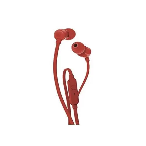 JBL T110 Wired In Red Ear Headphones price in Hyderabad, Telangana, Andhra pradesh