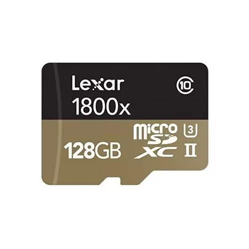 Lexar Professional 1800x microSDXC UHS II Cards price in Hyderabad, Telangana, Andhra pradesh