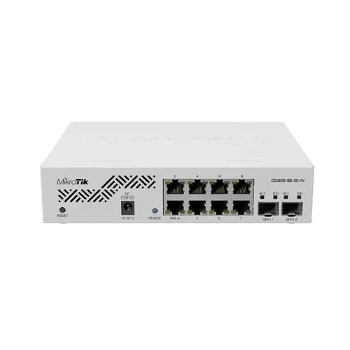 MikroTik CSS610 8G 2S Plus IN Cloud Smart Switch Dealers in Hyderabad, Telangana, Ameerpet