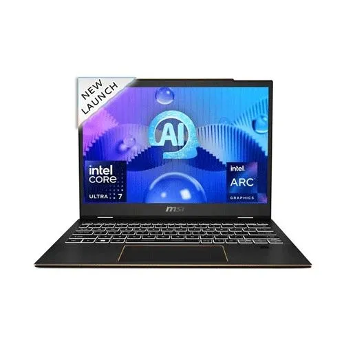 MSI Summit E16 AI Evo A1MTG025IN Ultra 7 Processor Laptop Dealers in Hyderabad, Telangana, Ameerpet