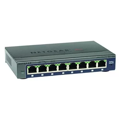 Netgear GS108E Gigabit Smart Managed Plus Switch price in Hyderabad, Telangana, Andhra pradesh