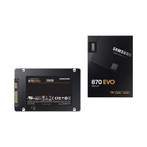 Samsung 870 EVO 250GB SATA Internal SSD Dealers in Hyderabad, Telangana, Ameerpet