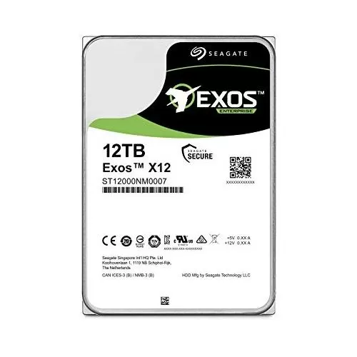 Seagate Exos 12TB SAS 12Gbs Hard Disk price in Hyderabad, Telangana, Andhra pradesh