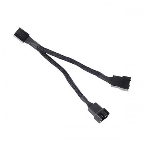 SilverStone CPF01 Sleeved PWM Fan Cable Black price in Hyderabad, Telangana, Andhra pradesh