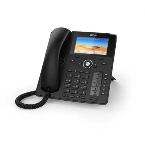 Snom D785 Black And White IP Desk Phone Dealers in Hyderabad, Telangana, Ameerpet