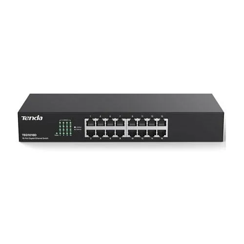 Tenda TEG1016D 16 Port Gigabit Ethernet Switch Dealers in Hyderabad, Telangana, Ameerpet