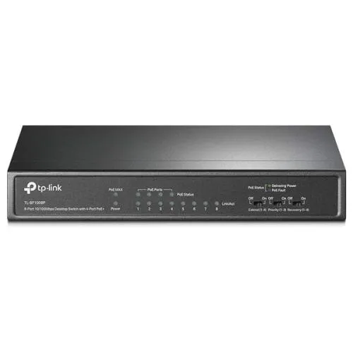 TP Link TL SF1008P 8 Port Desktop PoE Switch Dealers in Hyderabad, Telangana, Ameerpet