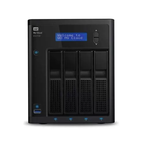 WD Diskless My Cloud EX4100 Network Attached Storage price in Hyderabad, Telangana, Andhra pradesh