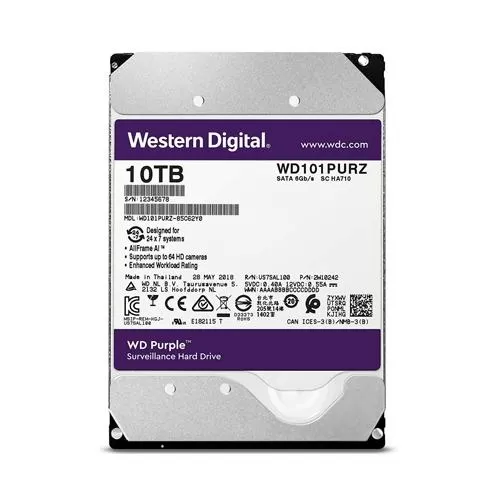 Western Digital Purple 10TB Surveillance Hard Drive Dealers in Hyderabad, Telangana, Ameerpet