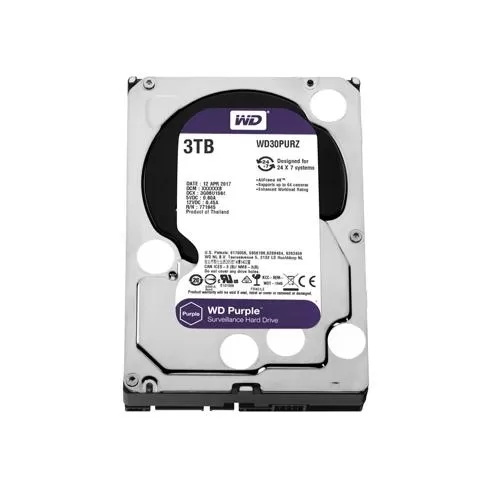 Western Digital Purple 3TB Surveillance Hard Drive price in Hyderabad, Telangana, Andhra pradesh