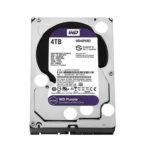 Western Digital Purple 4TB Surveillance Hard Drive price in Hyderabad, Telangana, Andhra pradesh