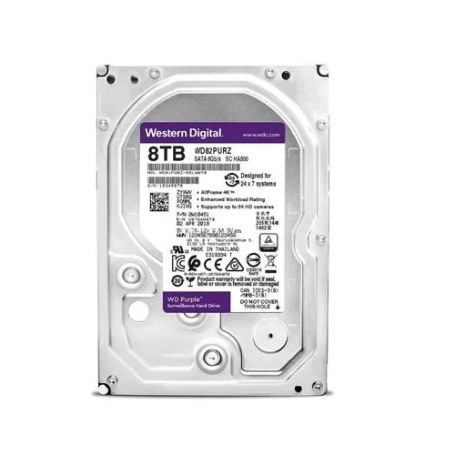 Western Digital Purple 8TB Surveillance Hard Drive price in Hyderabad, Telangana, Andhra pradesh